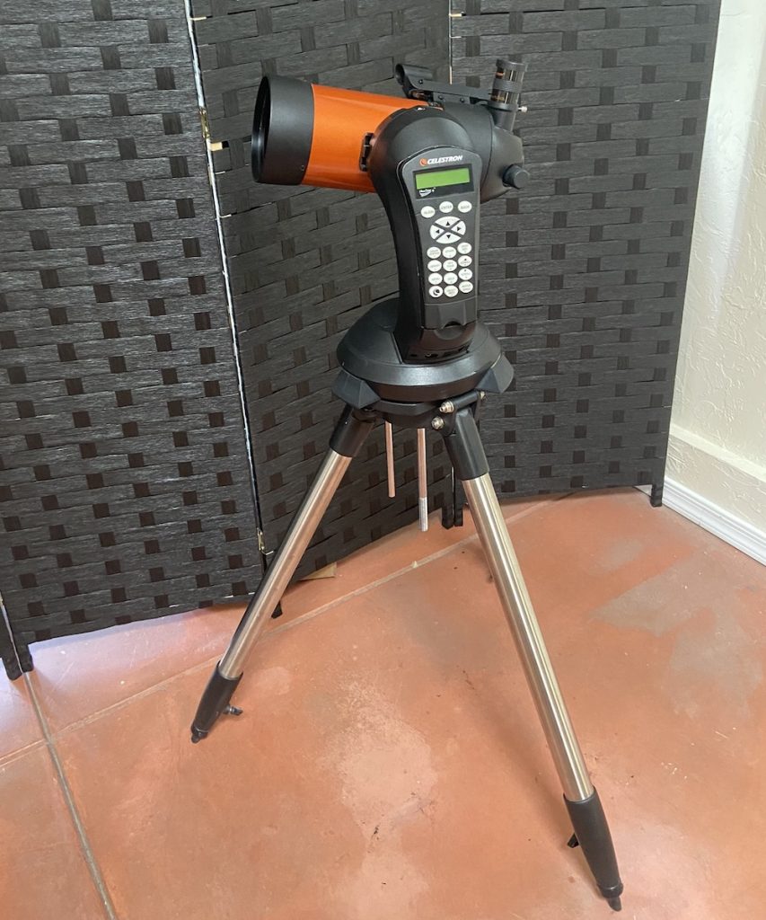 My Celestron NexStar 8SE full figure