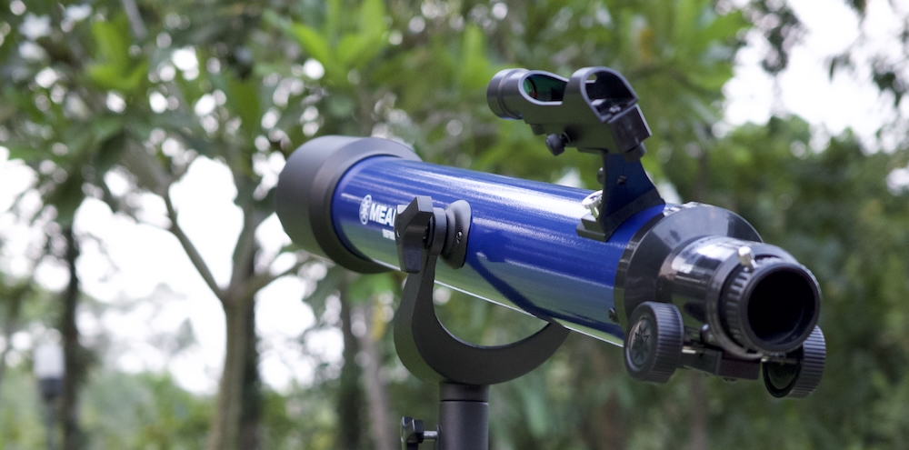 Refracting optical tube of the Meade Infinity 70AZ