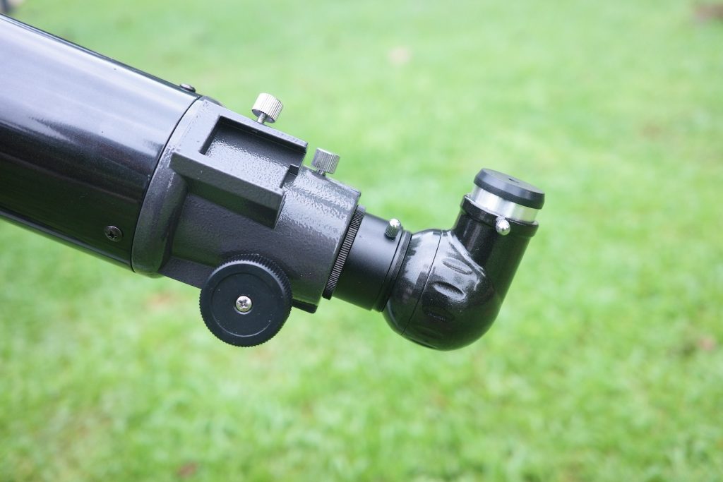 Amici diagonal with eyepiece on 80EQ