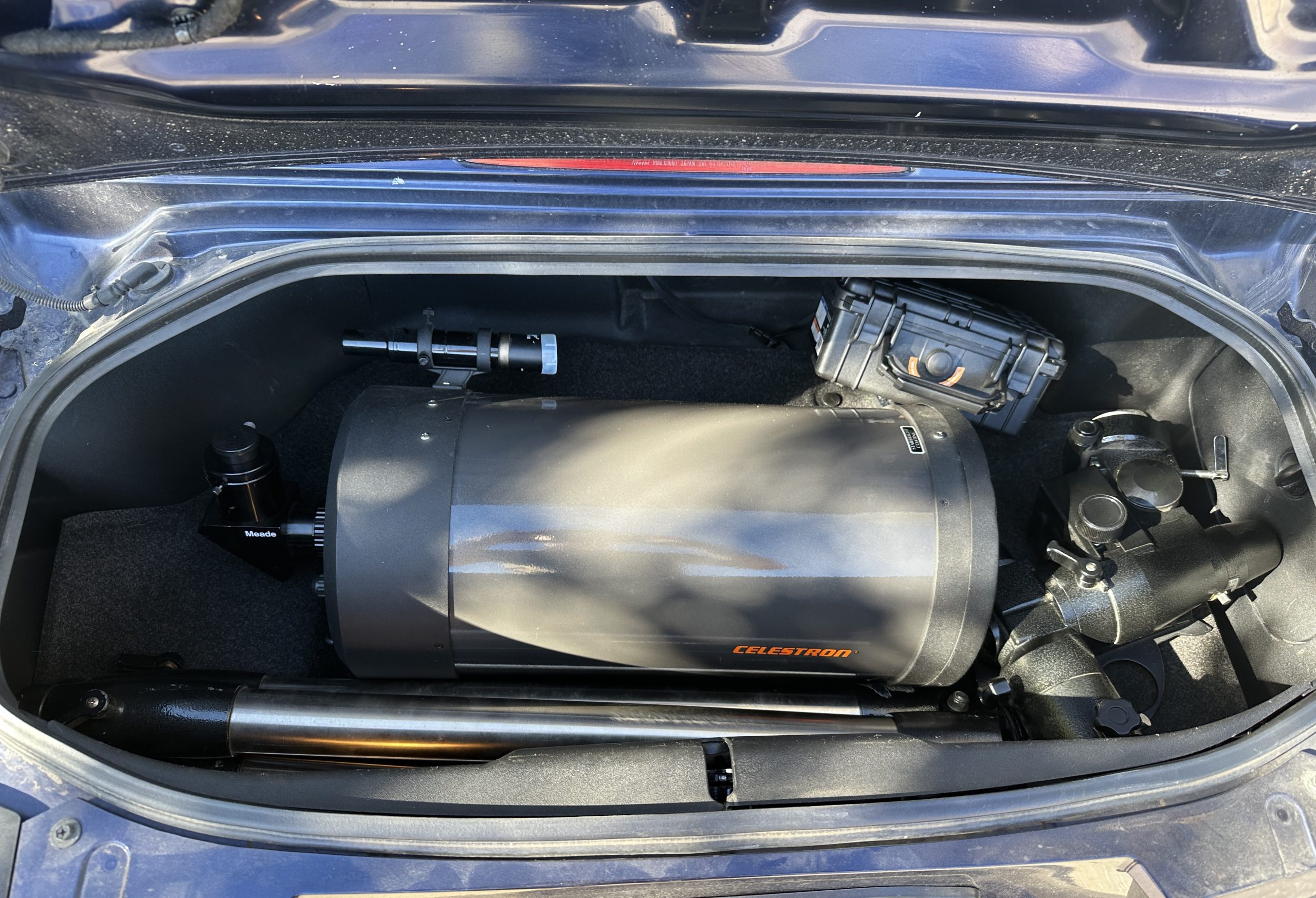 A C9.25 and advanced VX in a car