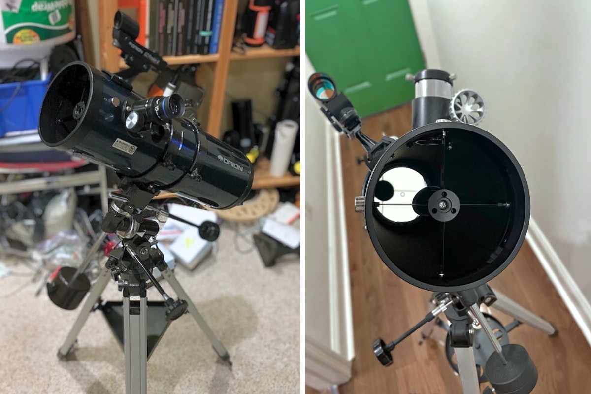 Starblast II 4.5 EQ full view and optics view