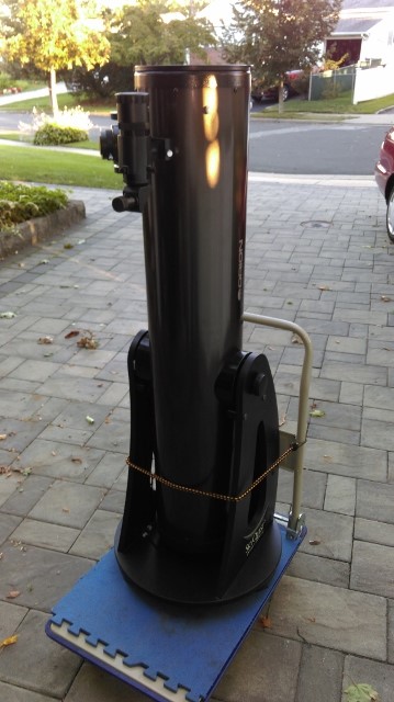 XT8i on a cart
