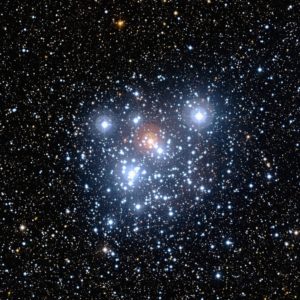 The Jewel Box star cluster, in the southern constellation of Crux. Credit: ESO