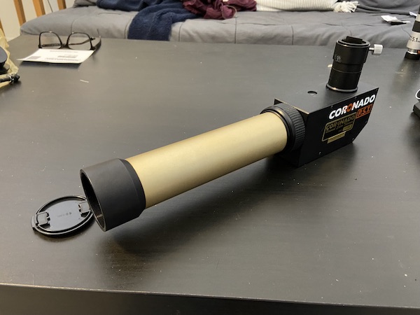 Coronado Personal Solar Telescope