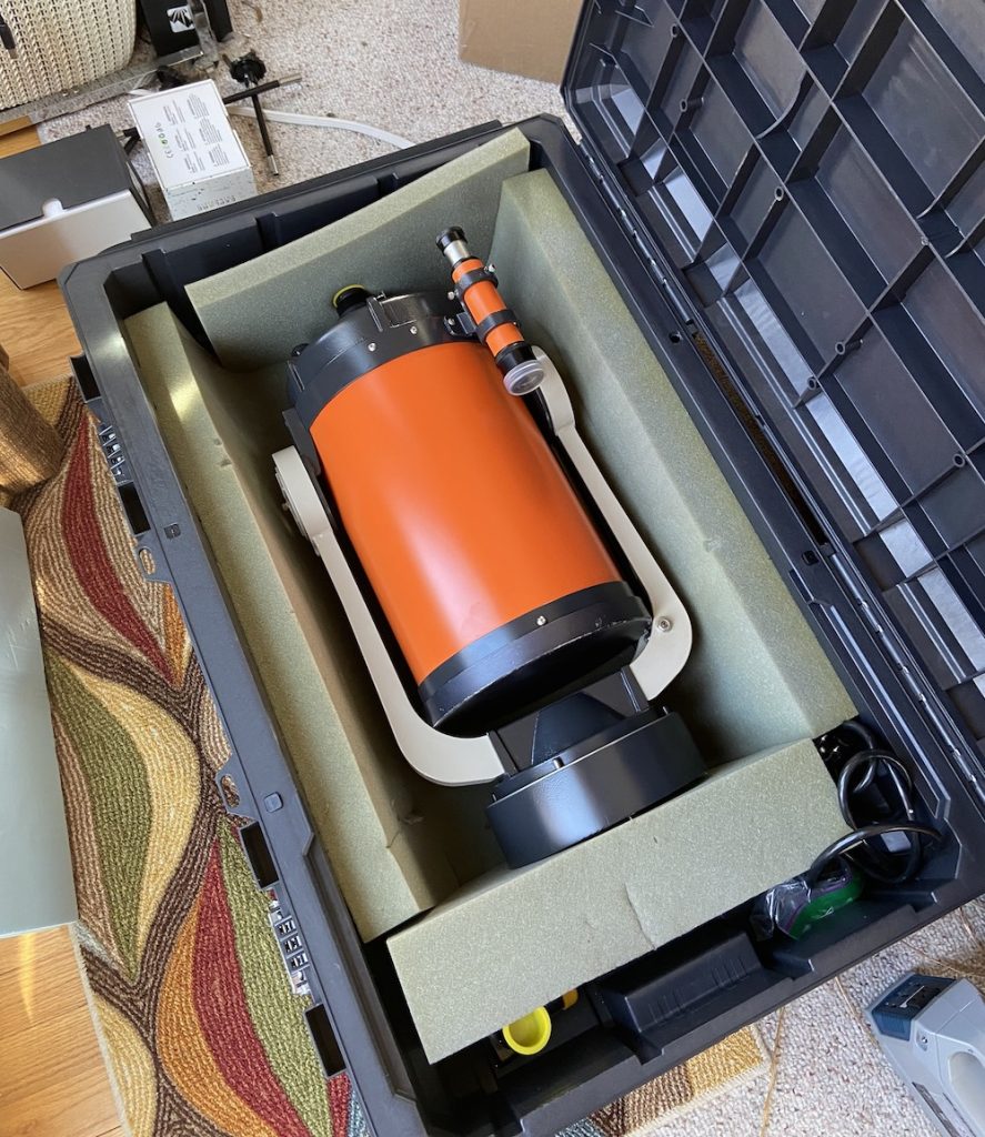 Celestron C8 in a brand case