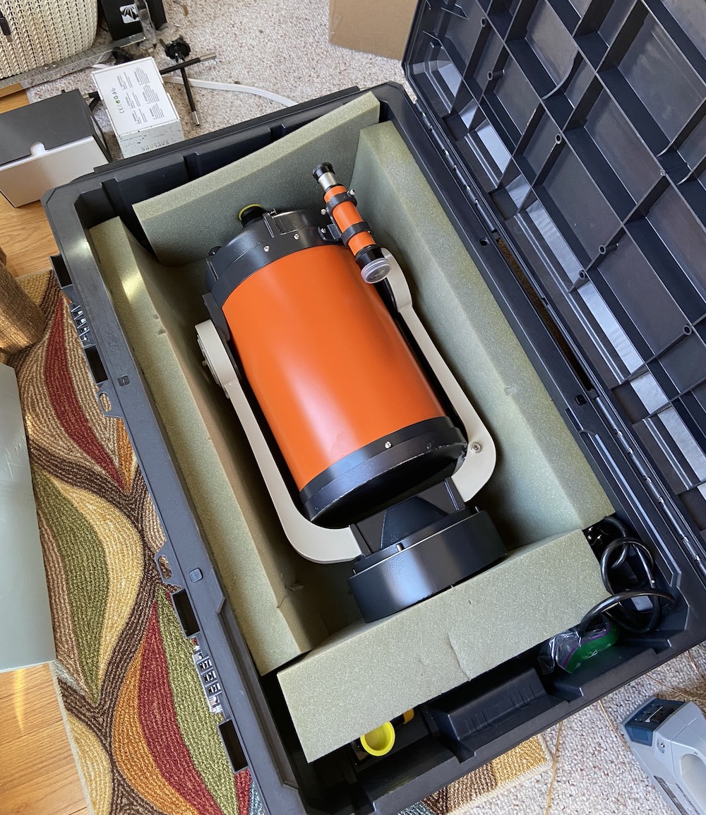 Celestron C8 in a brand case