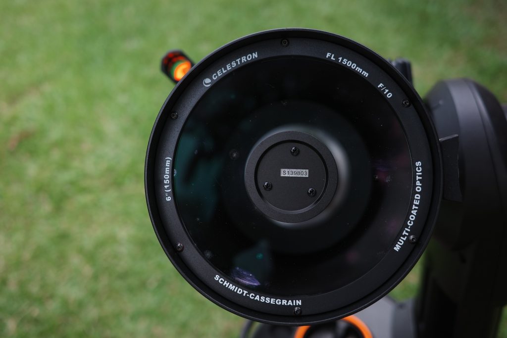 A 6" SCT closeup of its mirrors