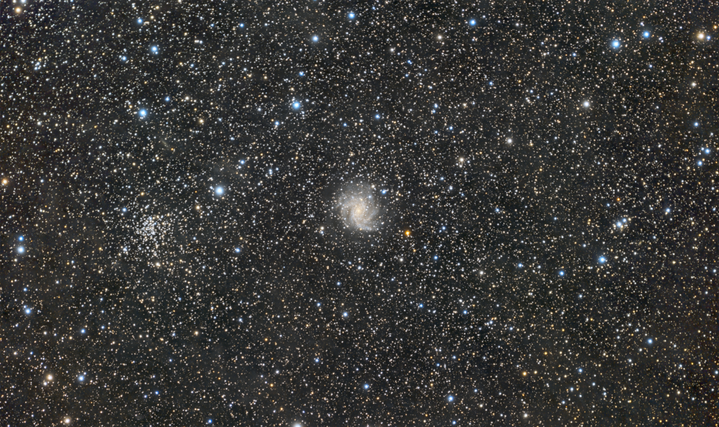 Fireworks Galaxy with 12 hours exposure with Vespera II