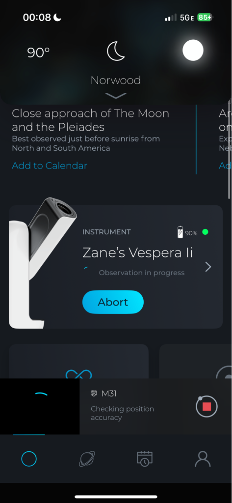 Singularity app's screenshot
