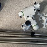 HEQ5 Pro legs and mount disassembled